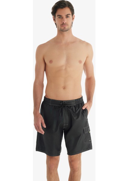 Erkek Deniz Şortu 10764 - Siyah
