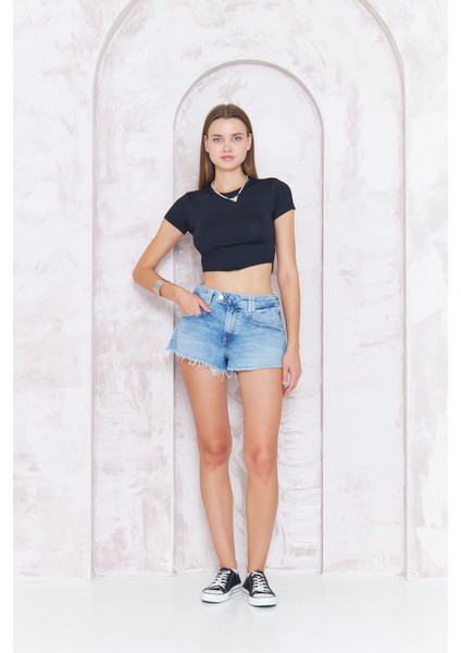 Kadın Denim Şort
