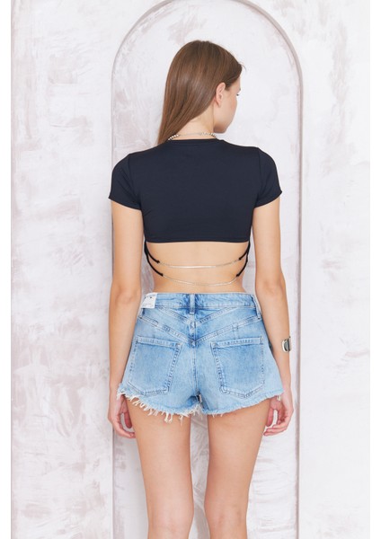 Kadın Denim Şort