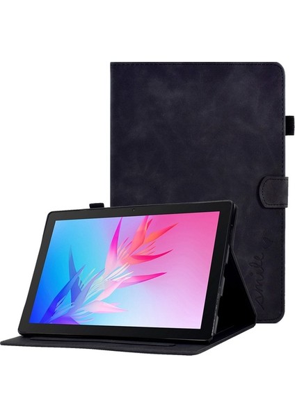 Huawei Enjoy Tablet 2/matepad T 10 9,7 Inç/t 10S 10,1 Inç/honor Pad 6 10,1 Inç/pad X6 9,7 Inç Tablet Kılıfı Desen Baskılı Pu Deri Kart Yuvaları Stand Kapağı (Yurt Dışından)