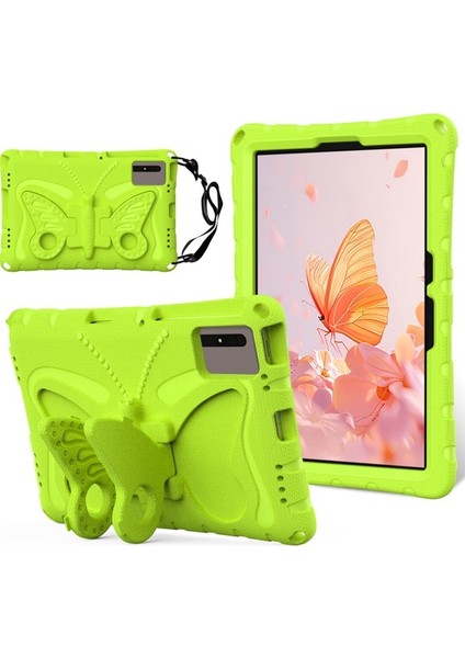 Stand Eva Tablet Kılıfı Huawei Matepad Se 11/lenovo Tab M11/SAMSUNG Galaxy Tab S9 Fe/s9/s8/s7/xiaomi Redmi Pad Se/pad 6-Nane Yeşili (Yurt Dışından)