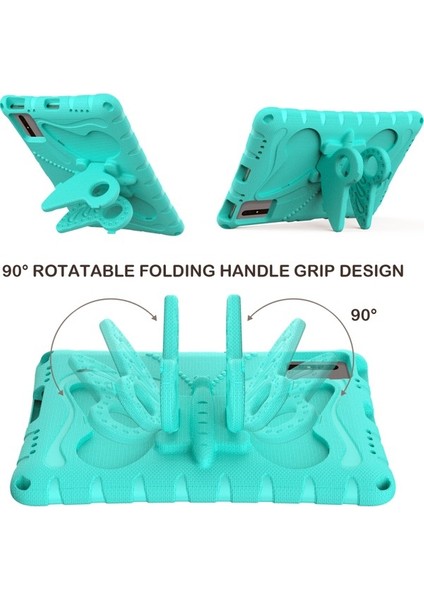 Stand Eva Tablet Kılıfı Huawei Matepad Se 11/lenovo Tab M11/SAMSUNG Galaxy Tab S9 Fe/s9/s8/s7/xiaomi Redmi Pad Se/pad 6-Nane Yeşili (Yurt Dışından) fırsatları