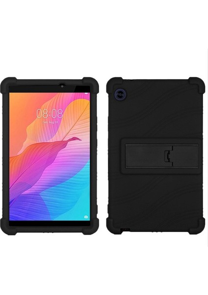 Huawei Matepad T8 8-Inç 2020 KOB2-L09/W09 Için Koruyucu Kapak,pc Stand-Sky Blue ile Yumuşak Silikon Tablet Kılıfı (Yurt Dışından)