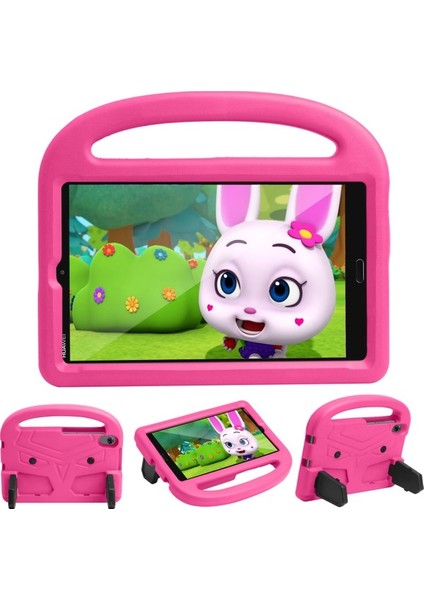 Serçe Tarzı Darbeye Dayanıklı Eva Tablet Kılıfı Huawei Mediapad M5 8 8,4-Inç /mediapad M6 8,4-Inç-Yeşil (Yurt Dışından)