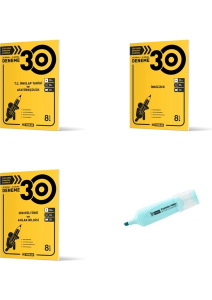Lgs 8.sınıf Inkılap Ingilizce Din Kültürü Deneme