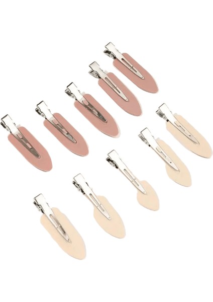 10PCS/SET Kadın Saç Klipsleri Yan Patlamaları Düzeltin Fringeette Makyaj Araçları Kadın Bayanlar Kızlar Headwearhairpin Saç Aksesuarları Metal Renk: Colour6 (Yurt Dışından)
