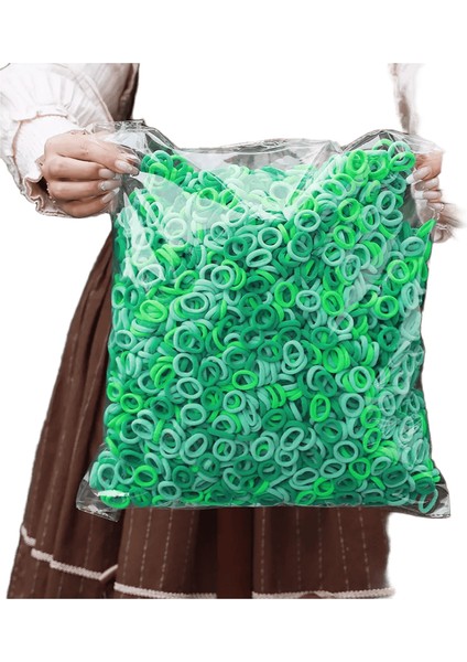 50/100/300PCS Çocuklar Için Saç Bantları Renkli Naylon Scrunchie Saç Bağları Lastik Bant Çocuk Elastik Saç Band Kız Saç Aksesuarları Renk: 35/beden: 50 Adet (Yurt Dışından)