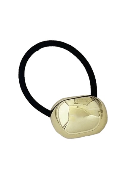 Vintage Tıknaz Içi Boş Çift Katmanlı Metal Saç Klipleri Kadınlar Için Saç Bantları Elastik Scrunchies Saç Halatları Moda Saç Aksesuarları Metal Renk: 05 (Yurt Dışından)