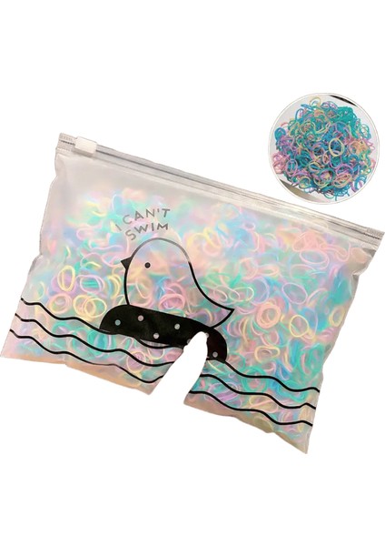 1000PCS/PAKET Kızlar Renkli Küçük Tek Kullanımlık Kauçuk Bantlar At Kuyruğu Tutucu Elastik Saç Bantları Moda Saç Aksesuarları Için Sakız: C 1000PCS (Yurt Dışından)