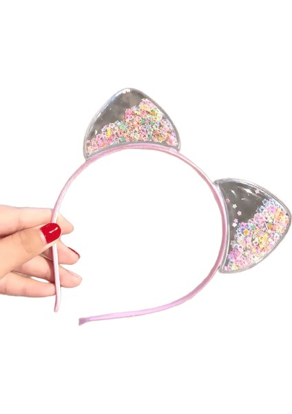 Kızlar Sevimli Parlayan Pullu Kedi Kulakları Saç Bantları Tatlı Saç Süsü Kafa Bandı Prenses Hediye Kids Moda Saç Aksesuarlar: 6 (Yurt Dışından)