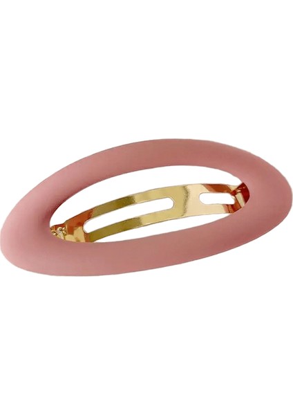 Mat Snap Saç Klipler Kadın Saç Taşınması Koreli Saç Kaçağı Saç Ette Ponytail Tutucu Kızlar Saç Aksesuarları Saç Terlemeleri Renk: Açık Pembe (Yurt Dışından)