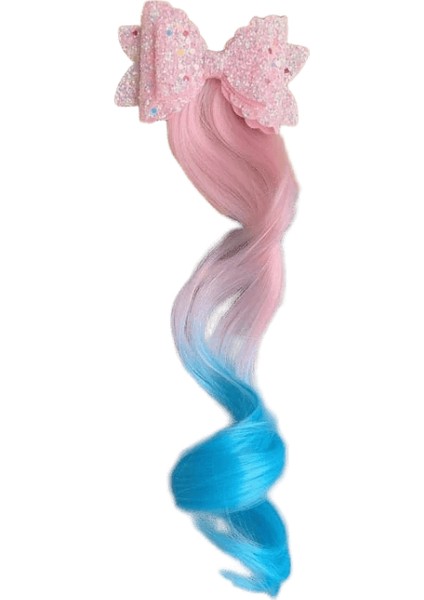 Yeni Koreli Yaylar Saç Klipler Prenses Bağlar Kızlar Renkli Peruklar Unicorn At Kuyruğu Saç Klipler Money Tavar Örgü Çocuk Hediye Aksesuarları Renk: 1pc 6 (Yurt Dışından)