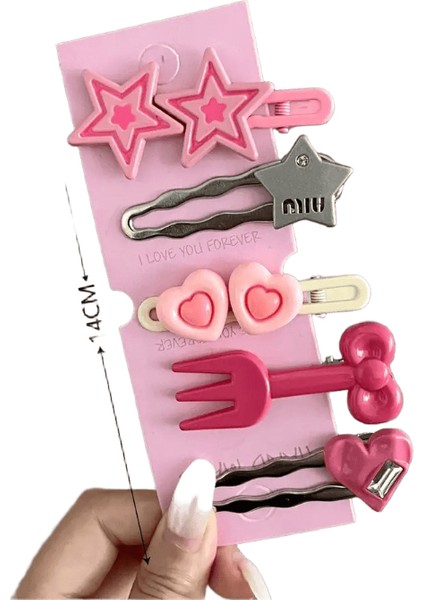 Kore Moda Metal Saç Tokaları Kadın Kız Öğrenci Hediye Patlama Saç Klipleri Ettes Aksesuarları Saç Kılıfı Başlık Başlık Süsü: 28 (Yurt Dışından)