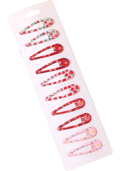 10PCS/LOT Güzel Şekil Bb Saç Klipleri Y2K Metal Saç Tokaları Seti Kızlar Çocuk Saç Çemberleri Kahve Sütü Rengi Ettes Accessoriescolor: 2761-22 (Yurt Dışından)