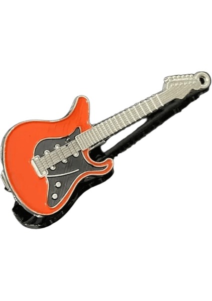 Y2K Sevimli Gitar Metal Saç Tokası Kadınlar Için Harajuku Komik Renkli Saç Klibi Ettes Moda Kız Saç Aksesuarları Hediyeler Yeni Renk: 230814 1G13 Turuncu (Yurt Dışından)