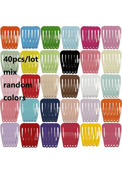 40PCS/LOT Saç Aksesuarları Kızlar Saç Tokası Baskı Karikatür Meyve Hayvan Çiçek Saç Klipli Sevimli Toz Saç Sapı Yeni Çocuklar Headdresscolor: D (Yurt Dışından)