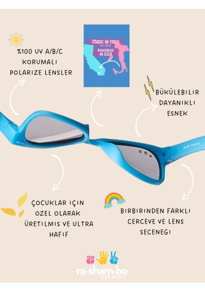 Ice Ice/ Yeşil Lens Erkek Güneş Gözlüğü / W