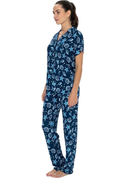 Kadın Lacivert Pijama Takım 20084 fiyatları