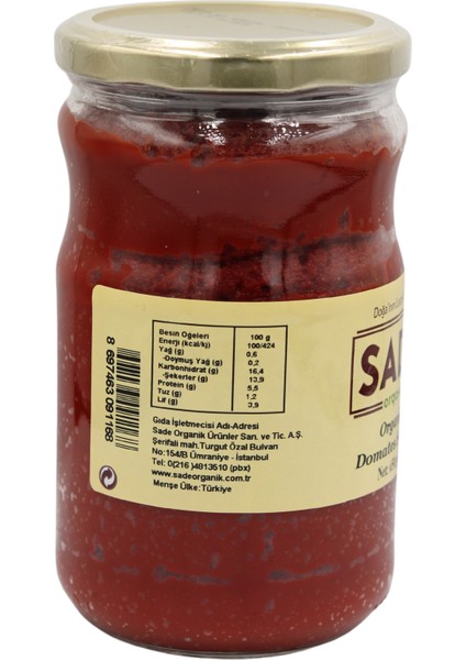 Domates & Biber Salçası ve Domates Püresi 3'lü Paket