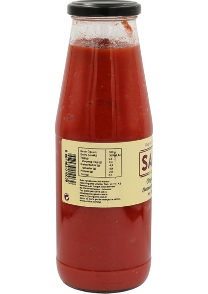 Domates & Biber Salçası ve Domates Püresi 3'lü Paket
