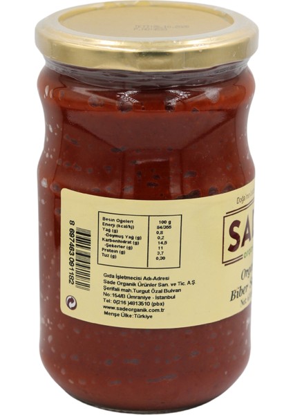 Domates & Biber Salçası ve Domates Püresi 3'lü Paket