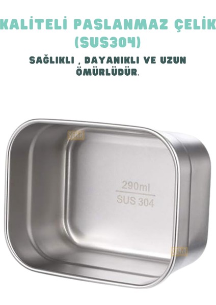 Bento 1000ML Lunchbox Yeni Koleksiyon Tek Katlı 5 Bölmeli Çelik Sefer Tası Yemek Kutusu fiyatları