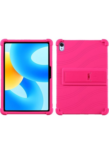 Huawei Matepad 11.5 Için Anti-Damla Koruyucu Tablet Kılıfı Pc Stand Silikon Tablet Arka Kapak-Turuncu (Yurt Dışından)