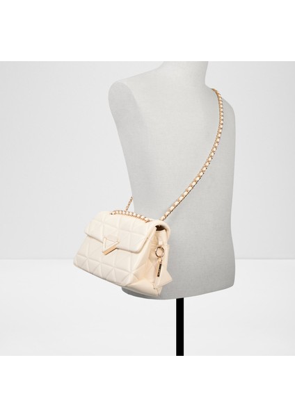 Softpuffquılt Çapraz Çanta - Ekru fırsatları