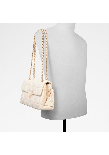 Softpuffquılt Çapraz Çanta - Ekru indirimleri