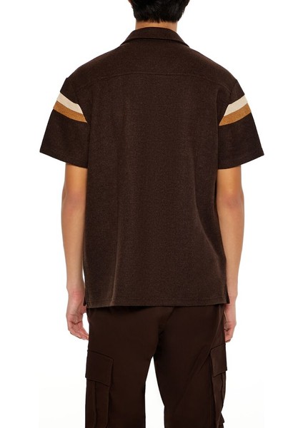 Çizgili Kısa Kollu Gömlek modelleri