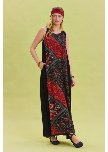 Bisiklet Yaka Cep Detaylı Salaş Elbise fiyatları