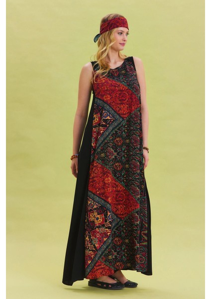 Bisiklet Yaka Cep Detaylı Salaş Elbise fırsatları