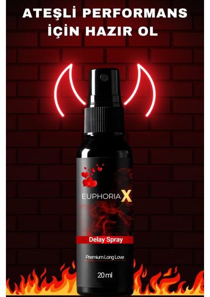 Euphoriax 20ML Uzun Deneyim - Mükemmel Etki & Kaliteli Deneyim