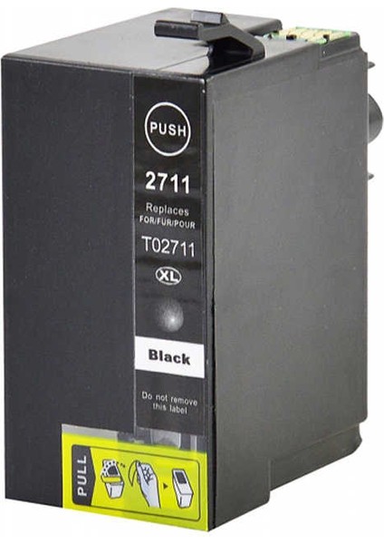Epson 27XL-T2711 Siyah Muadil Kartuş Yüksek Kapasiteli