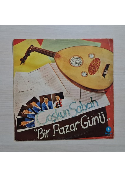 - Bir Pazar Günü - 1982 - Dönem Baskı Plak - Longplay - Lp