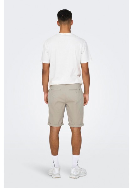 Onspeter Lıfe Regular 0013 Shorts Noos Erkek Bej Şort - 22027905
