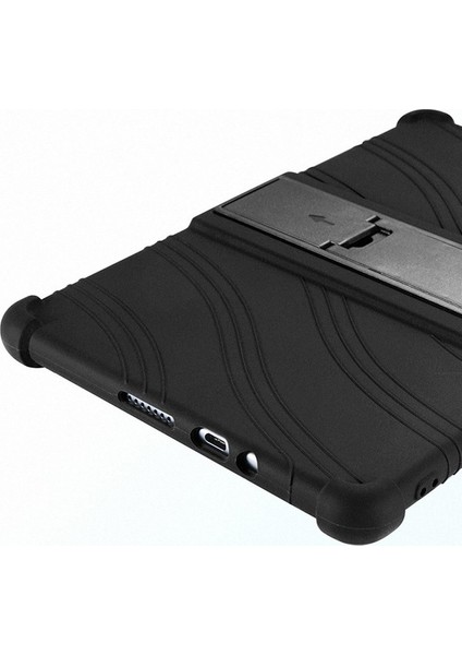 Honor Pad 7 10,1 Inç 2020 Için Yumuşak Silikon Kapak, Pc Stand Tasarımlı Tablet Koruyucu Kılıf-Turuncu (Yurt Dışından) modelleri