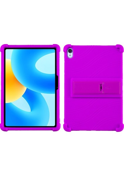 Huawei Matepad 11.5 Için Anti-Damla Koruyucu Tablet Kılıfı Pc Stand Silikon Tablet Arka Kapak-Turuncu (Yurt Dışından)