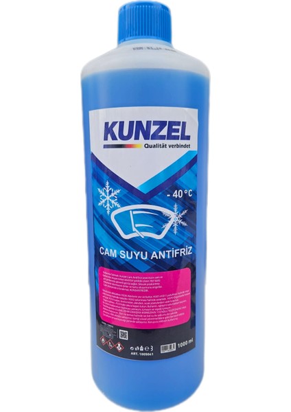 Kışlık -40 Derece Cam Suyu Antifriz 1000 ml