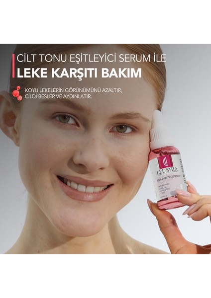 Leke Karşıtı Cilt Tonu Eşitleyici Serum 30 ml (NIACINAMIDE %6 ARBUTIN %2 HYALURONIC ACID %1) modelleri