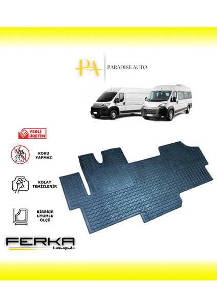Citroen Jumper 2014 ve Üstü Uyumlu Oto Paspas