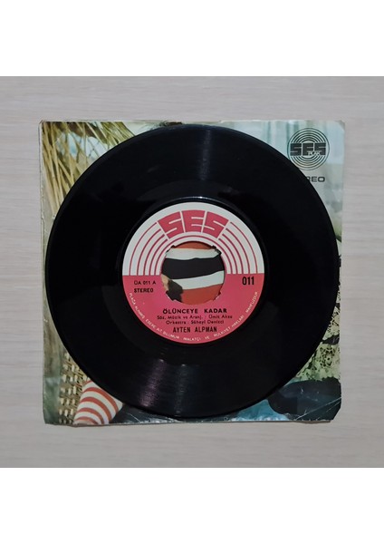 Ayten Alpman - Ölünceye Kadar - O Gün (Feelings) - 1975 - Dönem Baskı Plak - 45LIK - Kırkbeşlik modelleri