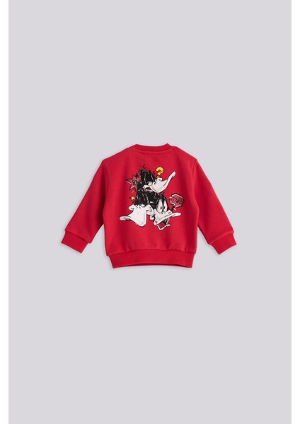 Bg Store Erkek Bebek Kırmızı Sweatshirt
