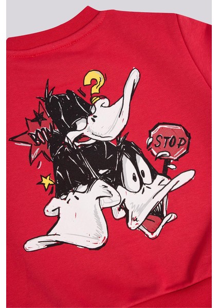 Bg Store Erkek Bebek Kırmızı Sweatshirt modelleri