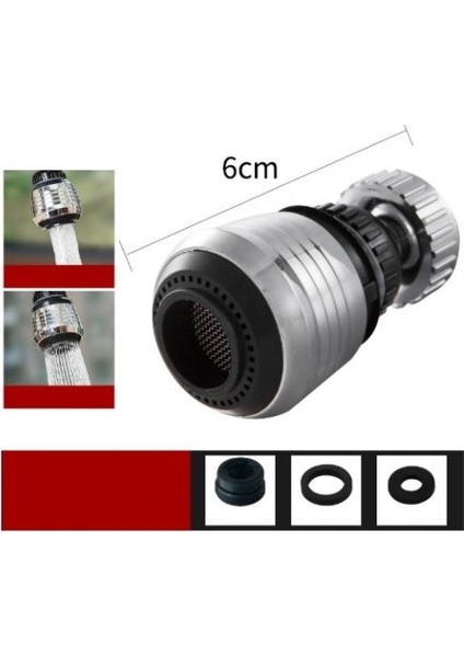Su Tasarruflu 2 Modlu Musluk Başlığı Kısa