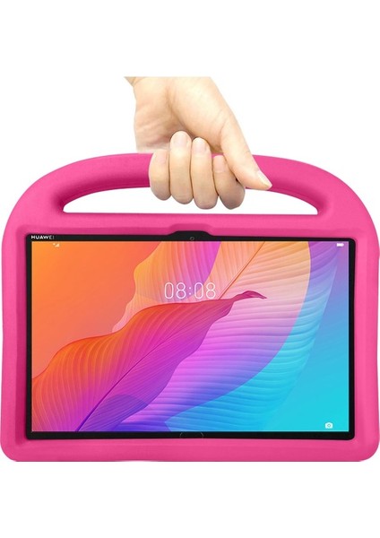 Serçe Tarzı Eva Tablet Koruyucu Kılıf Kapak Stand ile Huawei Enjoy Tablet 2 10.1/T10 9.7/T10S 10.1-Rose (Yurt Dışından)