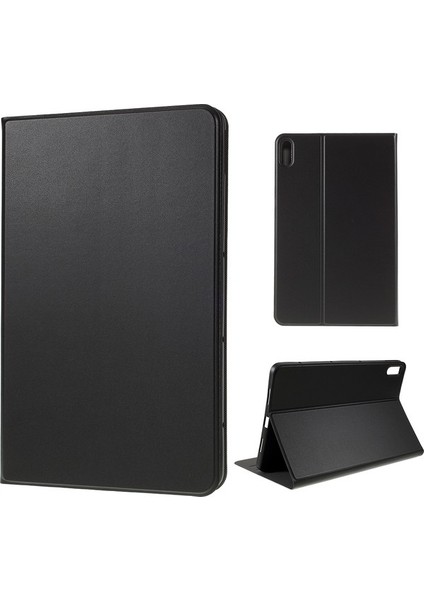 Huawei Matepad 10.4 2020 / 2022 /honor V6-Purple Için Pu Deri Standlı Tablet Kılıfı (Yurt Dışından)