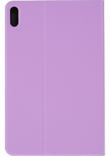 Huawei Matepad 10.4 2020 / 2022 /honor V6-Purple Için Pu Deri Standlı Tablet Kılıfı (Yurt Dışından)