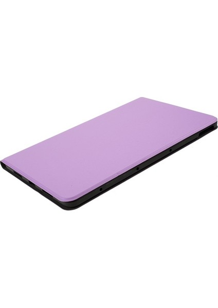 Huawei Matepad 10.4 2020 / 2022 /honor V6-Purple Için Pu Deri Standlı Tablet Kılıfı (Yurt Dışından)