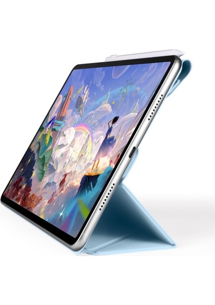 Huawei Matepad 11.5 S/matepad 11.5 Kılıf Origami Standı Manyetik Deri Tablet Kapak-Bebek Mavisi (Yurt Dışından)